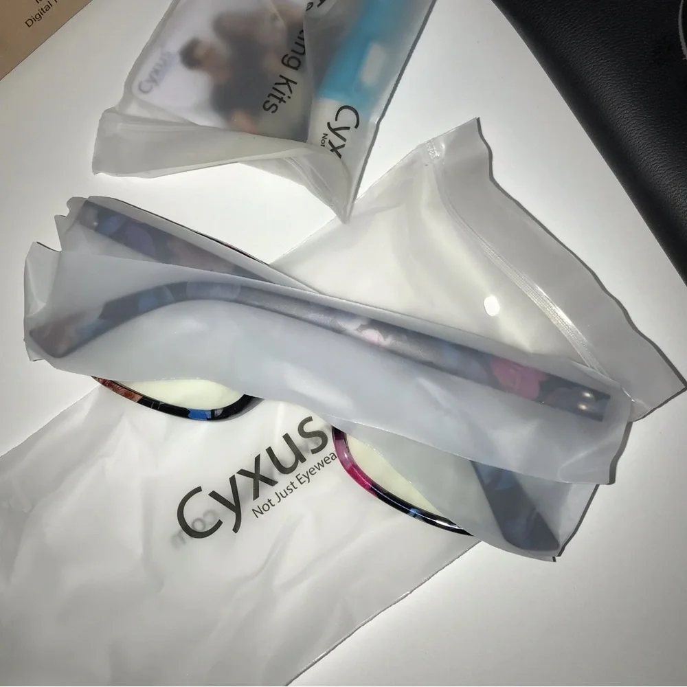 Blue Light Filter Computer Glasses Unisex Cyxus w/Case NIB